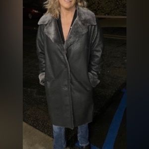 🔥HIDESOCEIETY 100% GENUINE SHEARLING COAT. GENUINE REAL FUR COAT FROM SPAIN